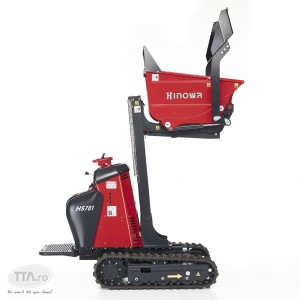 HS701 extra scarico alto e cassone autocaricante